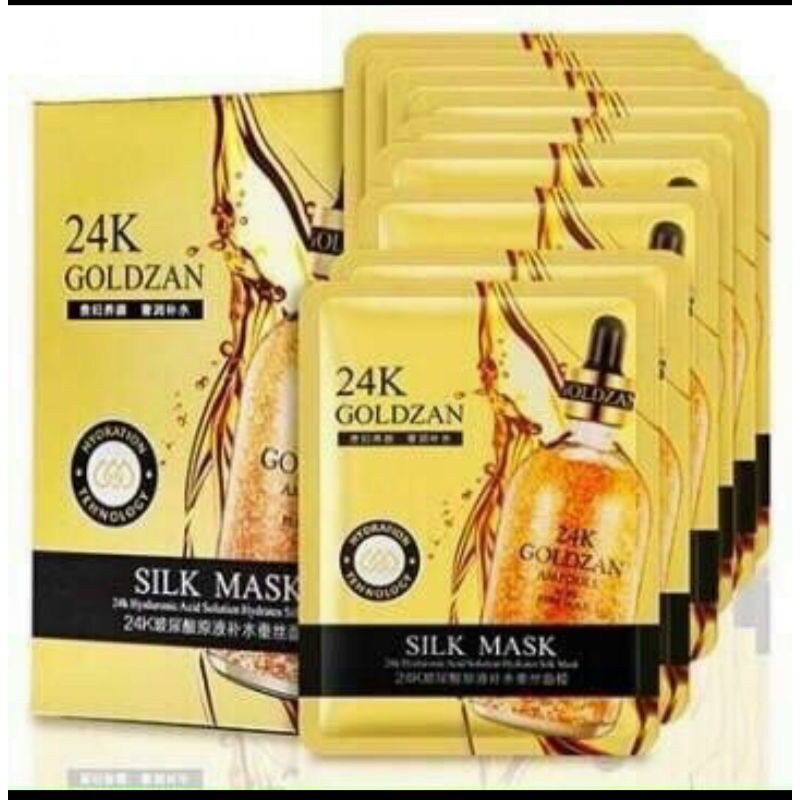 Mặt nạ 24k luxury hộp 10 miếng