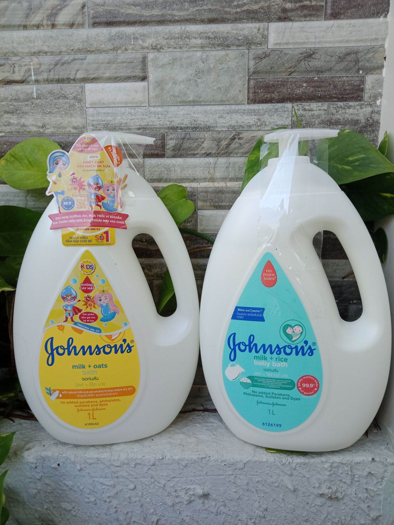 Sữa tắm  cho bé Johnson's baby 1000ml