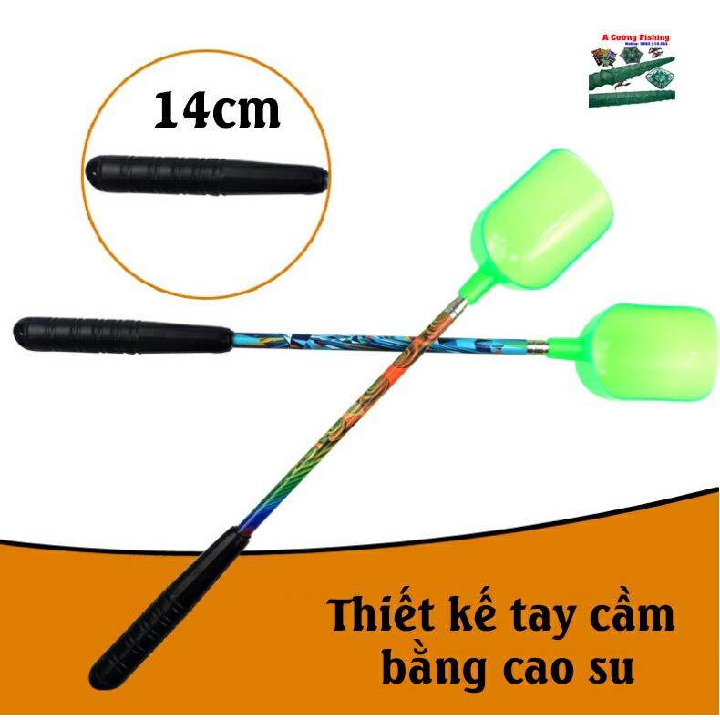 Muỗng xả mồi, que xả mồi câu cá