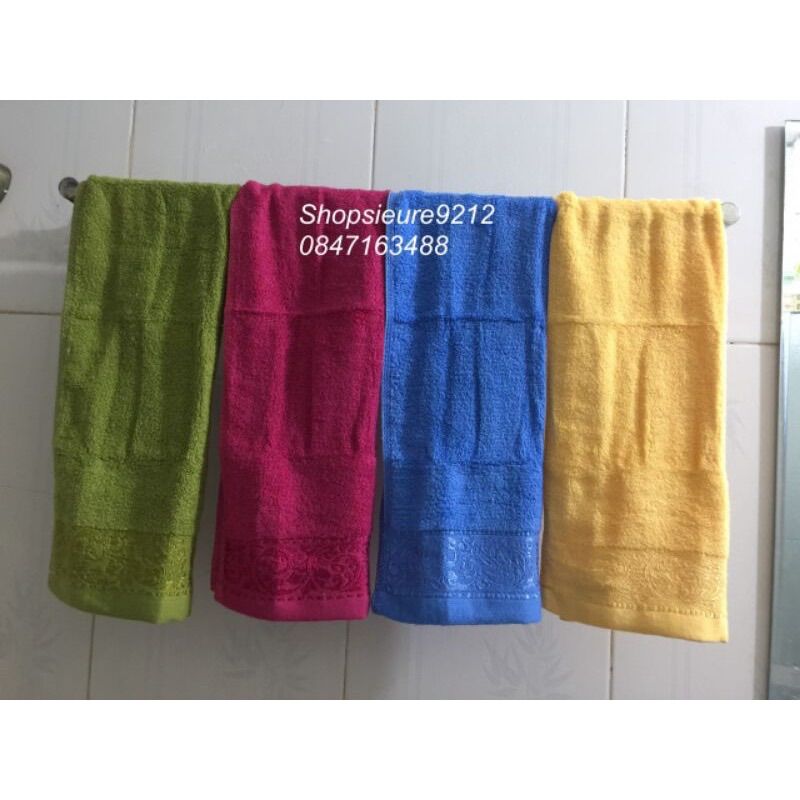 Khăn rửa mặt sợi tre CAO CẤP anh lâm