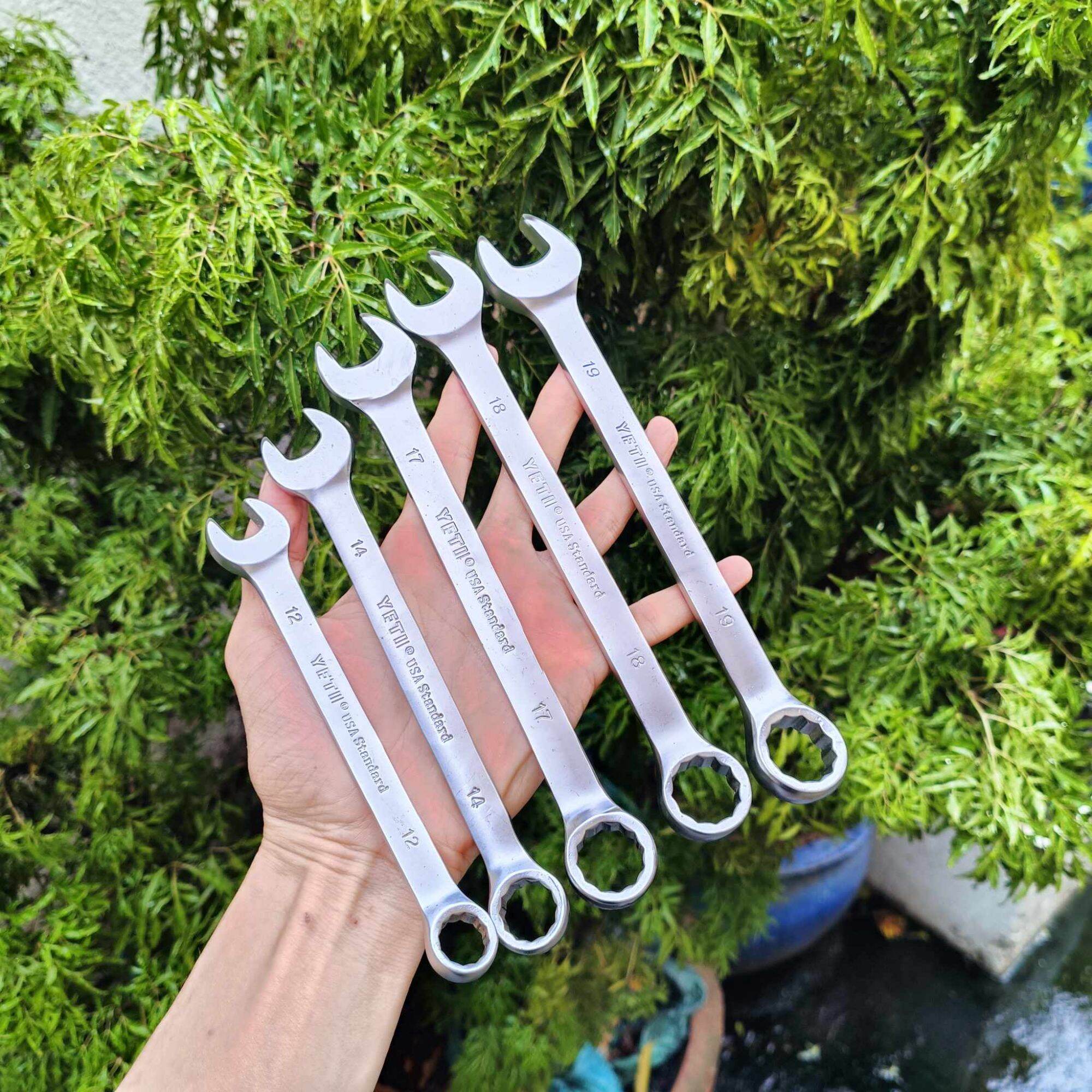 combo 7 cây cờ lê vòng miệng