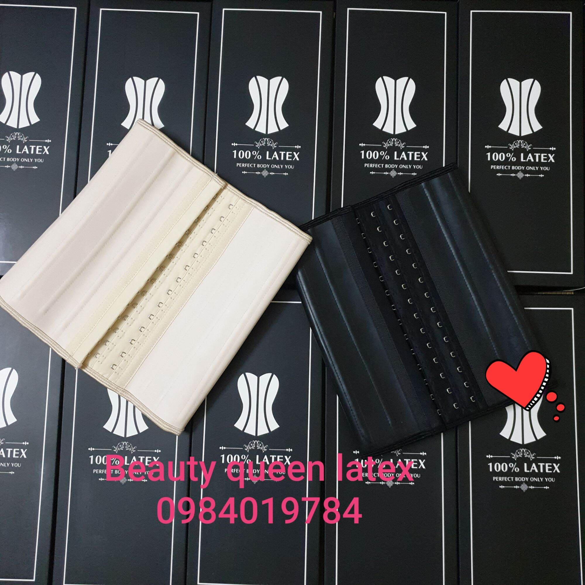 Đai nịt bụng latex 25 xương 29cm