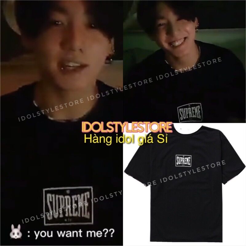 Áo thun Sup như Jungkook BTS