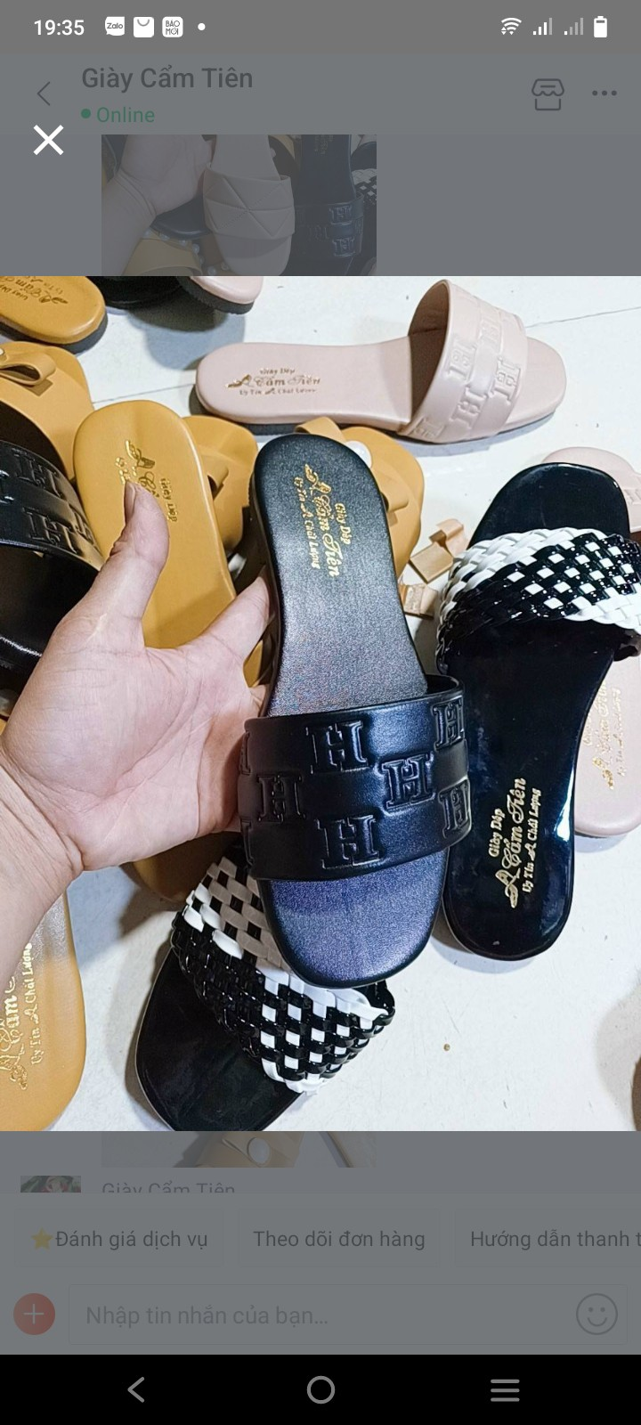 combo 3 đôi giá 230 giày thấp nữ