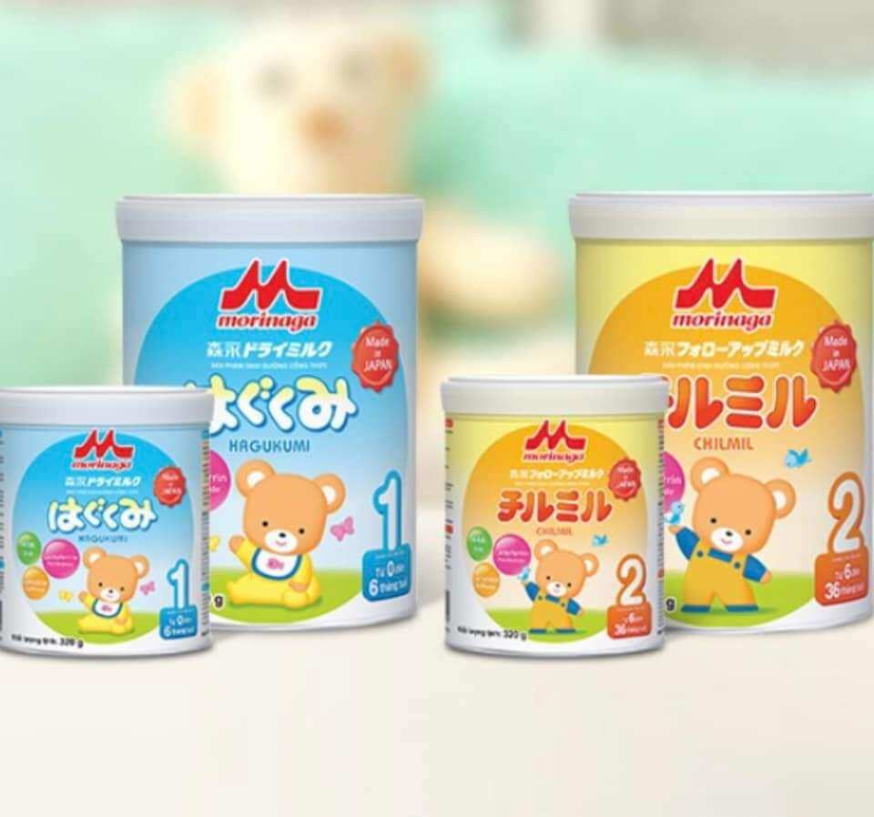 Sữa Nhật Morinaga combo 2 lon 300k 0-6 850g