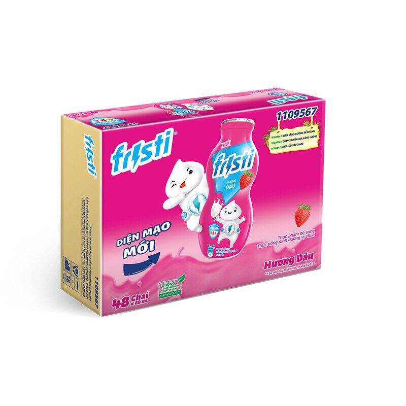 THÙNG 48 CHAI SỮA FRISTI 80ml/1 chai.