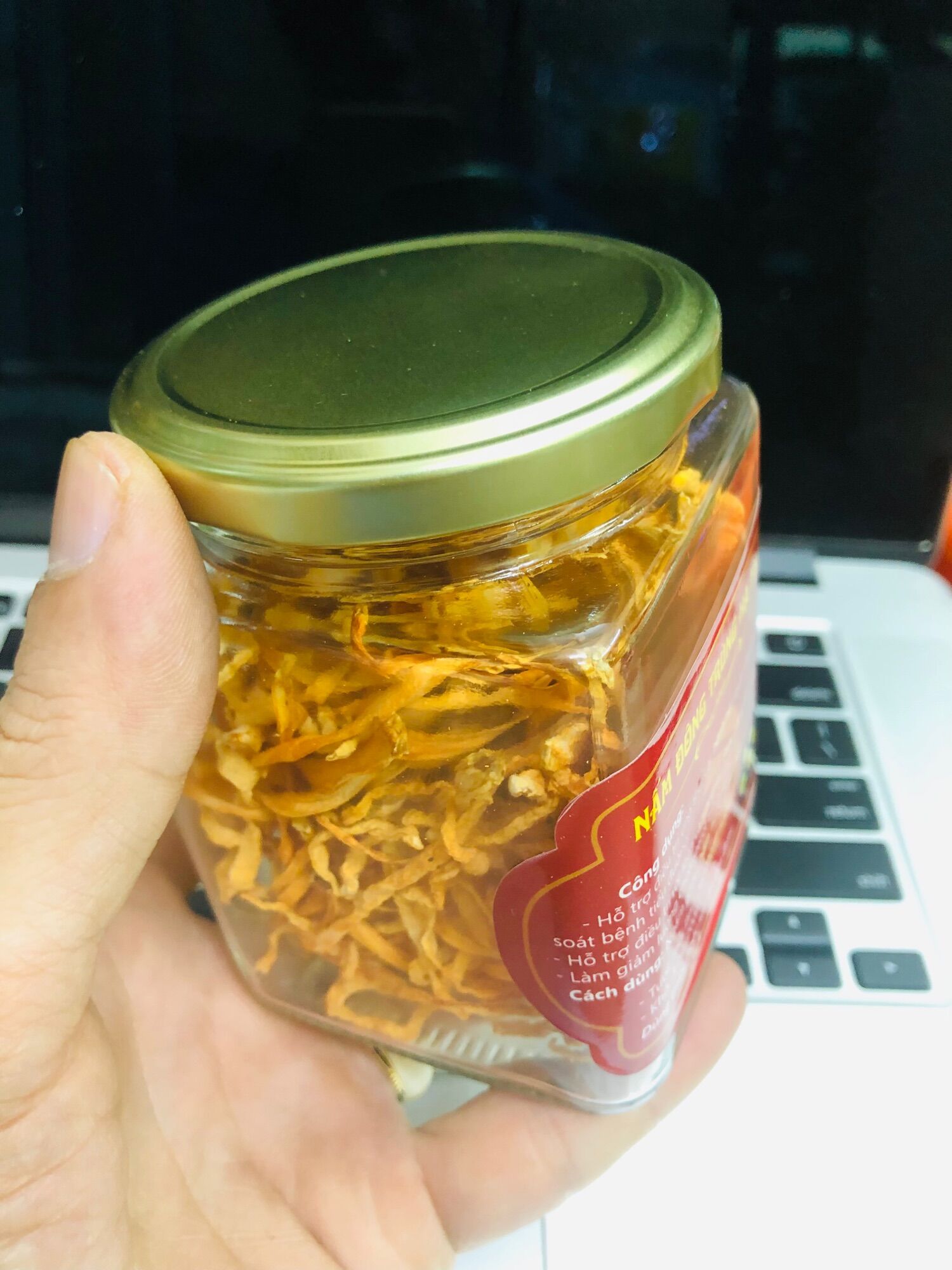 Nấm Đông Trùng Hạ Thảo Khô Lọ 35gr