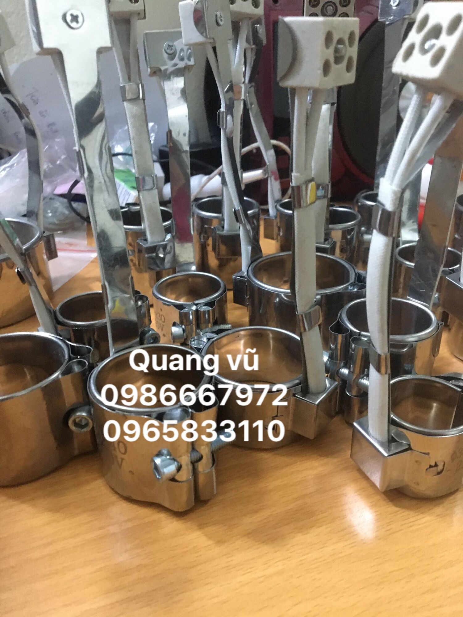 Vòng ốp nhiệt ,vòng gia nhiệt phi 55 x30x40x50 điện 220v
