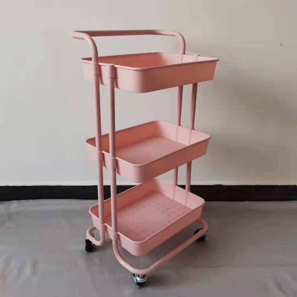 kệ spa 3 tầng có bánh xe