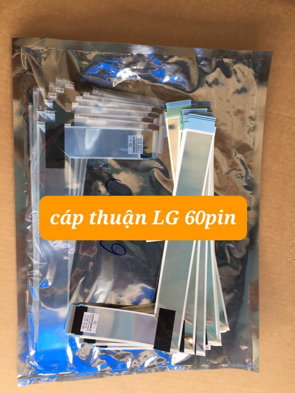 Combo 5 sợi cáp lvds 60 pin- cabe lg chính hãng hàng mới