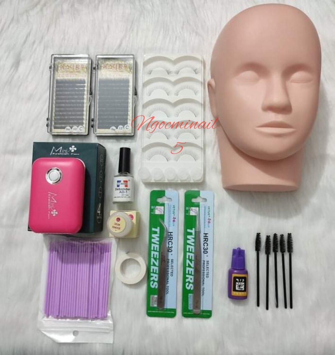 Combo đồ nối mi cơ bản cho học viên