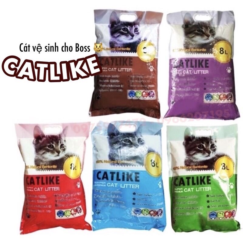 [ 8L ] CATLIKE Cát vệ sinh cho mèo 🐱