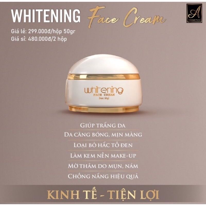 [Chính Hãng] Kem Face Pháp A Cosmetics 2022 Mẫu Mới