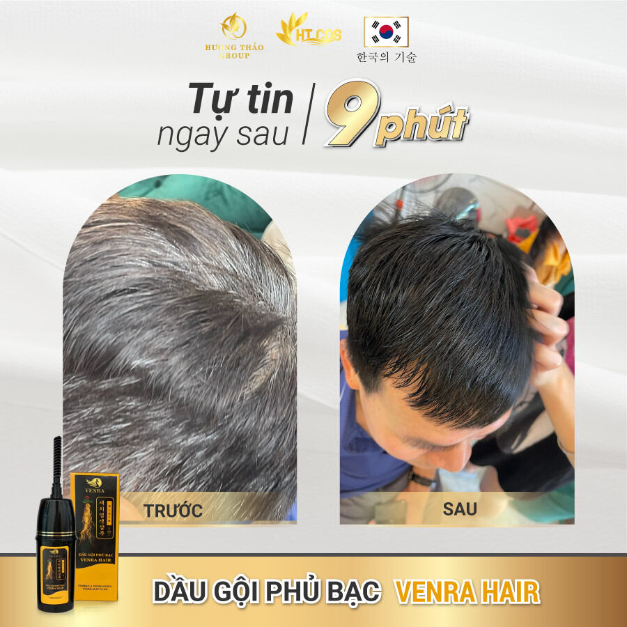 DẦU GỘI PHỦ BẠC VENRA HAIR