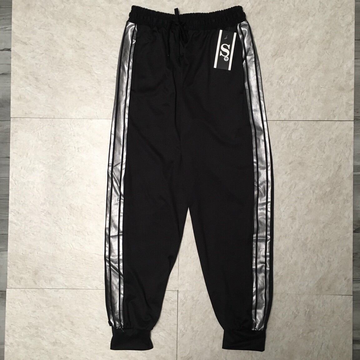 Quần jogger nữ sọc dạ quang cao cấp, chất thun poly L1