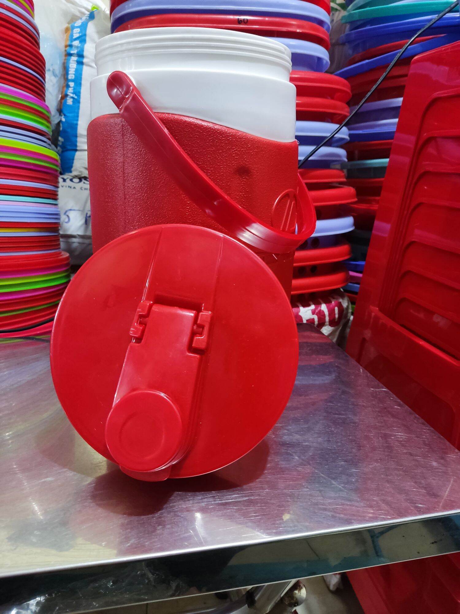 BÌNH GIỮ NHIỆT NẮP BẬT TÝ LIÊN 1L_2L_3L_5L.