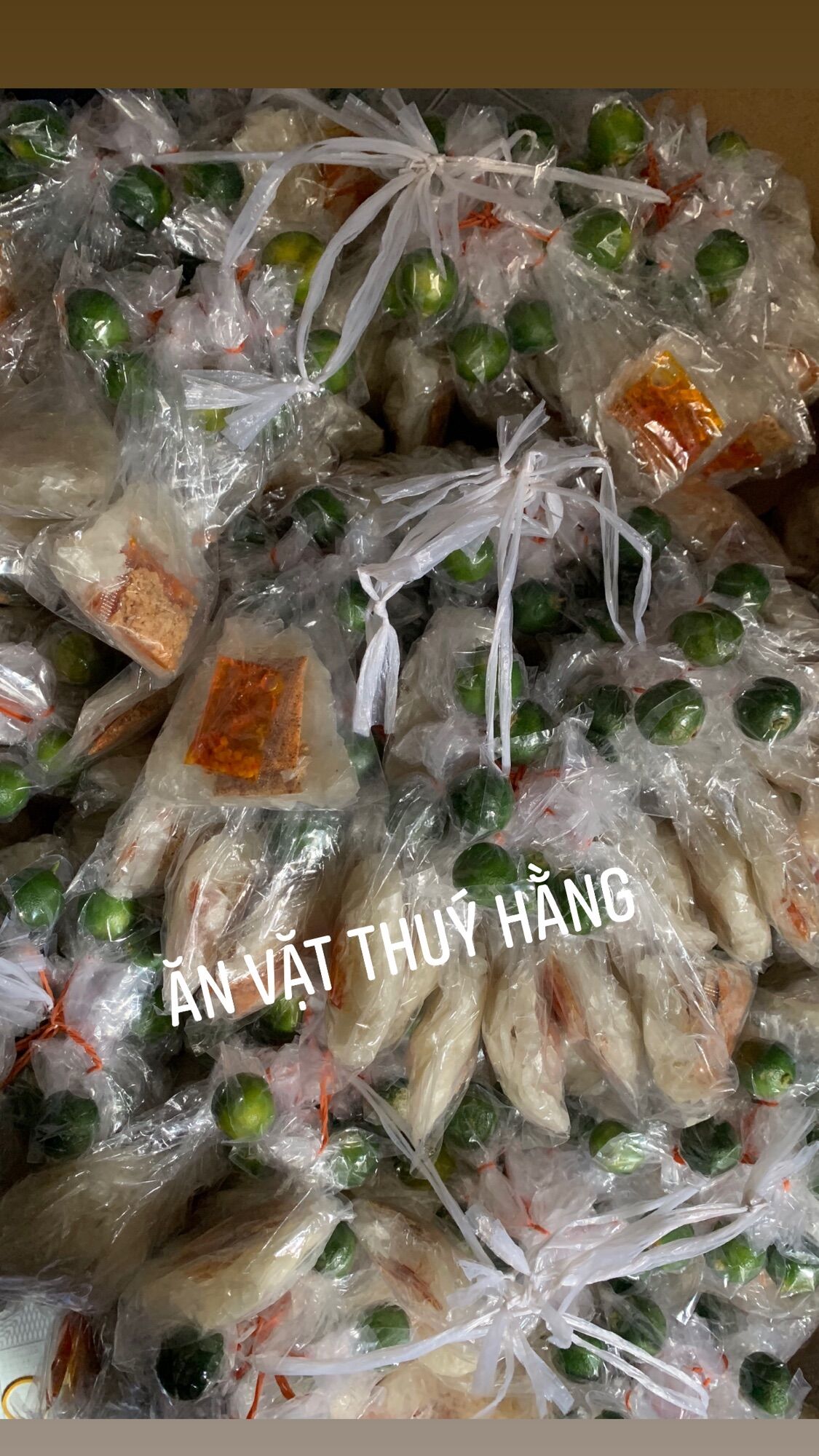 Bánh tráng xâu vò