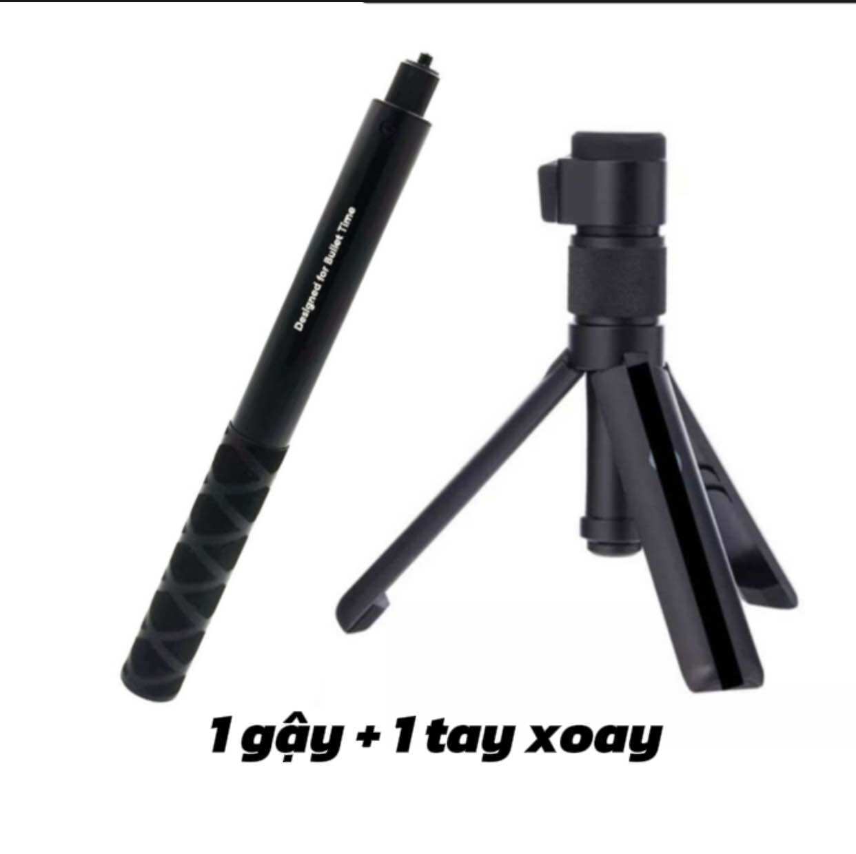 Tay quay bullet time intar 360 phụ kiện gopro intar 360 x 2 3