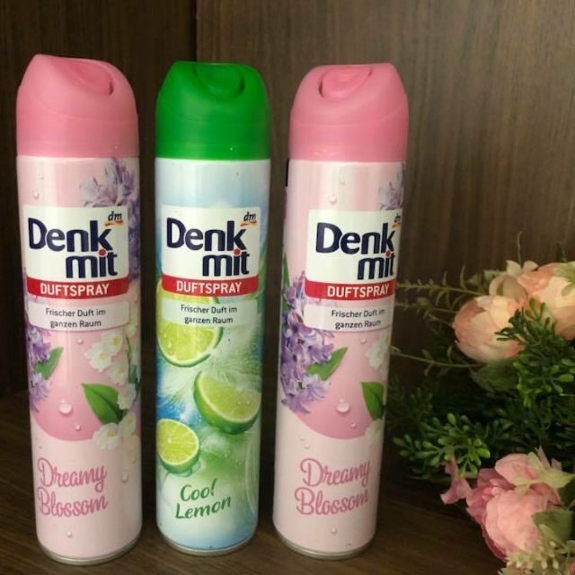 Xịt thơm phòng Denkmit nhập khẩu Đức 250ml thơm mát