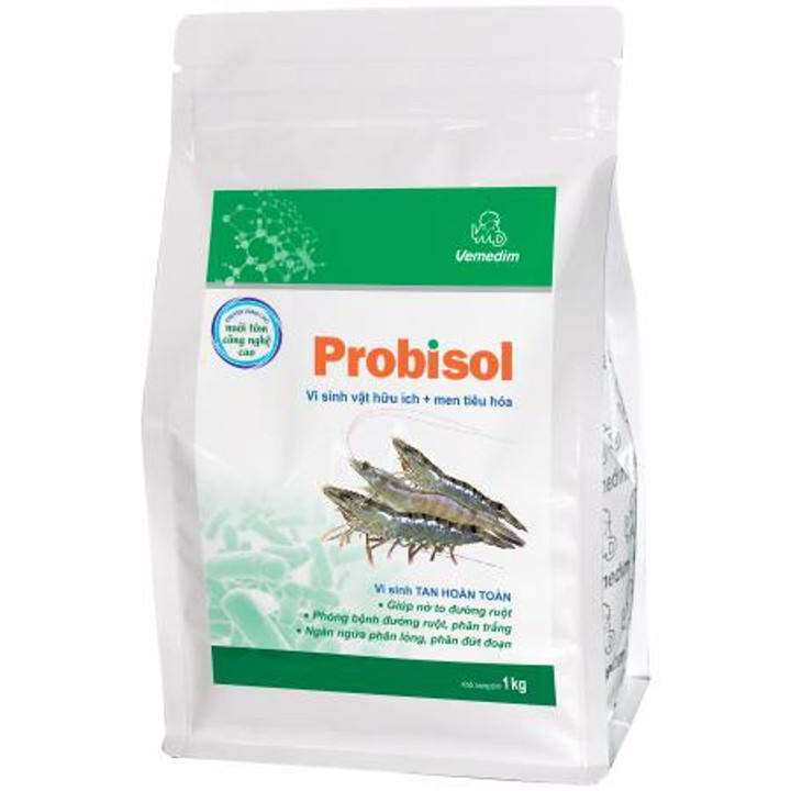 Men Tiêu hóa, nở ruột trên tôm