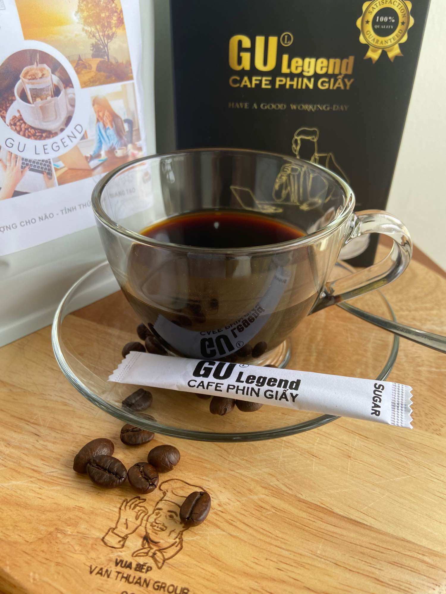 Cafe Phin Giấy GU Legend