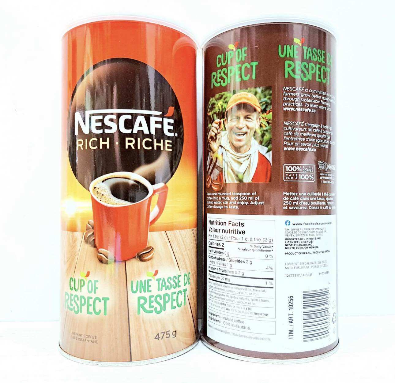 Cà phê hòa tan nguyên chất Nescafé 475g.