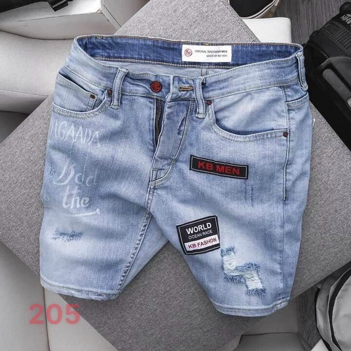 Quần short jean nam, quần short nam, quần jean nam