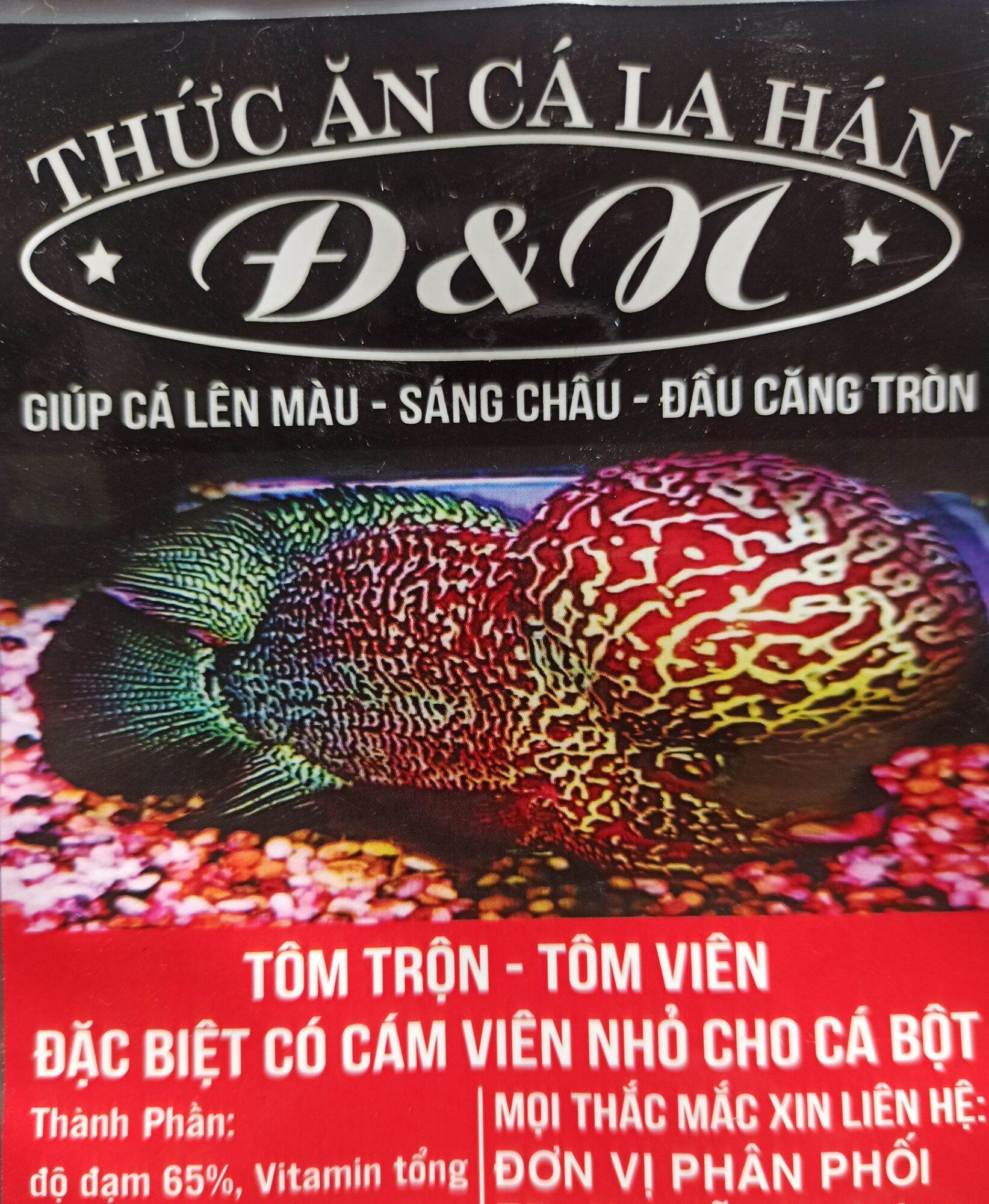 Thức ăn cá la hán d&n viên nhỏ