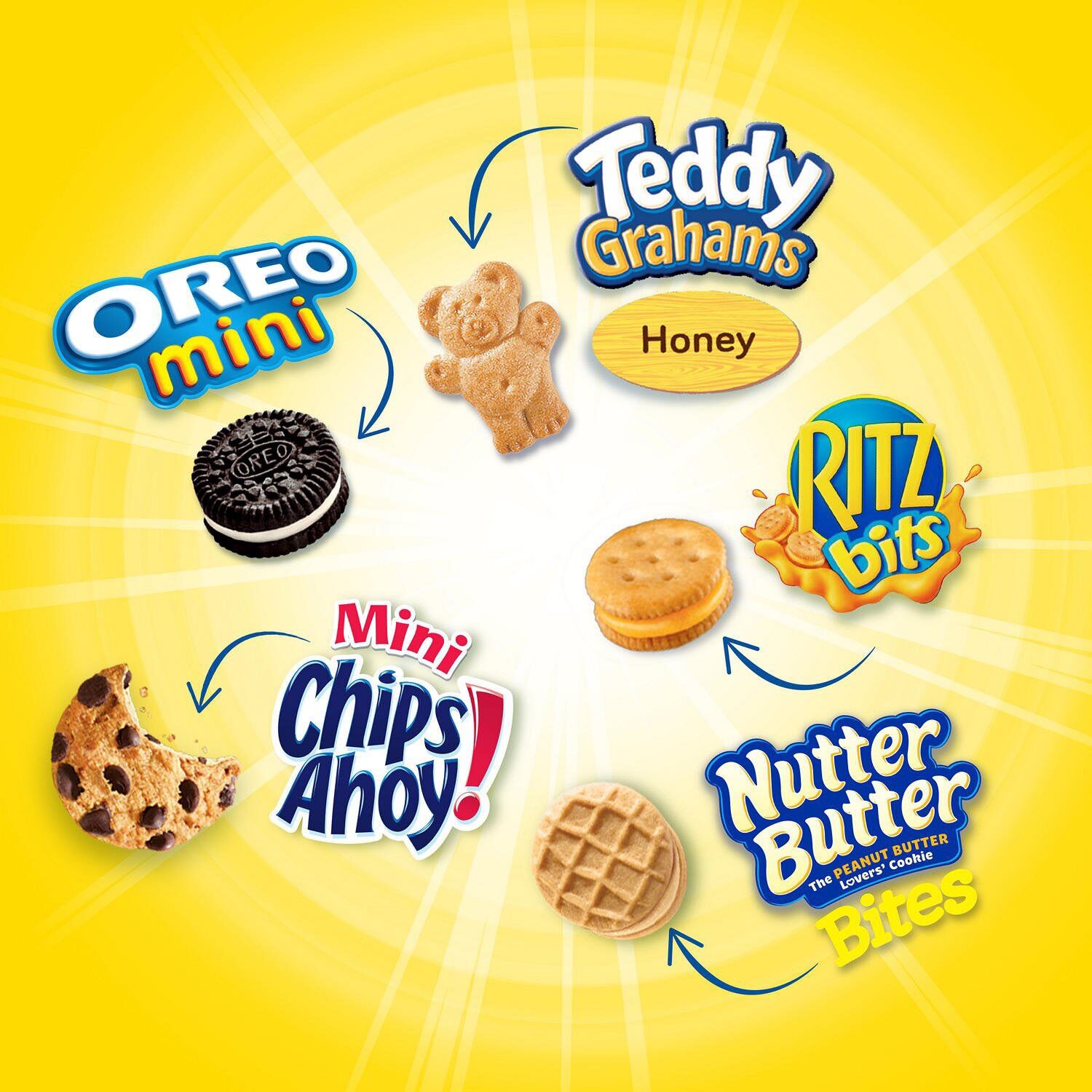 Bánh Nabisco Classic mix 40 packs Mỹ