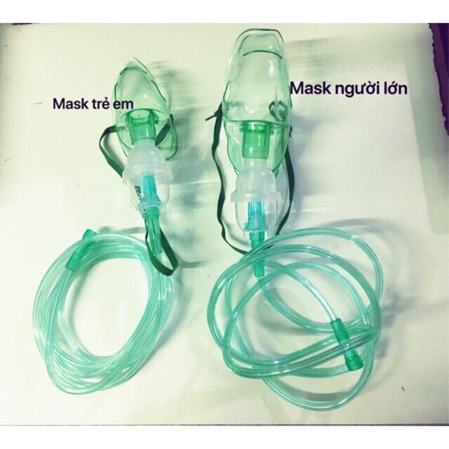 [BỎ SỈ] TRỌN BỘ MẶT NẠ XÔNG THỞ KHI DUNG MASK XÔNG KHÍ DUNG THỞ KHÍ DUNG phụ kiện máy xông khí dung SIZE S M L