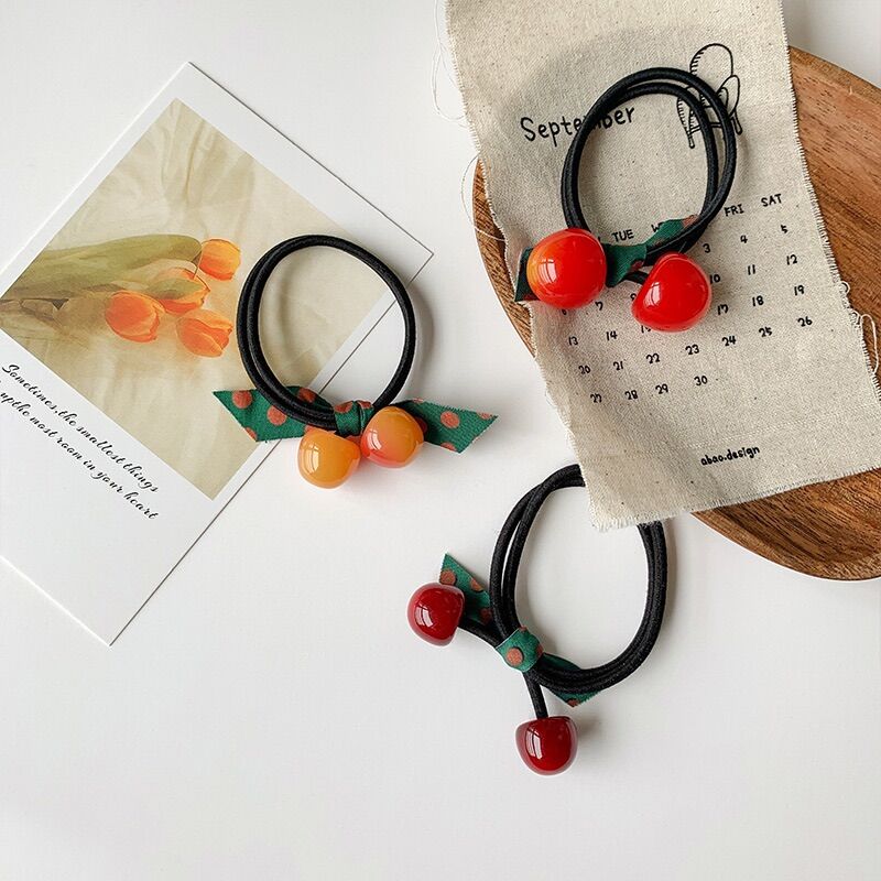 [HCM]Dây cột tóc hình trái cherry angel.house