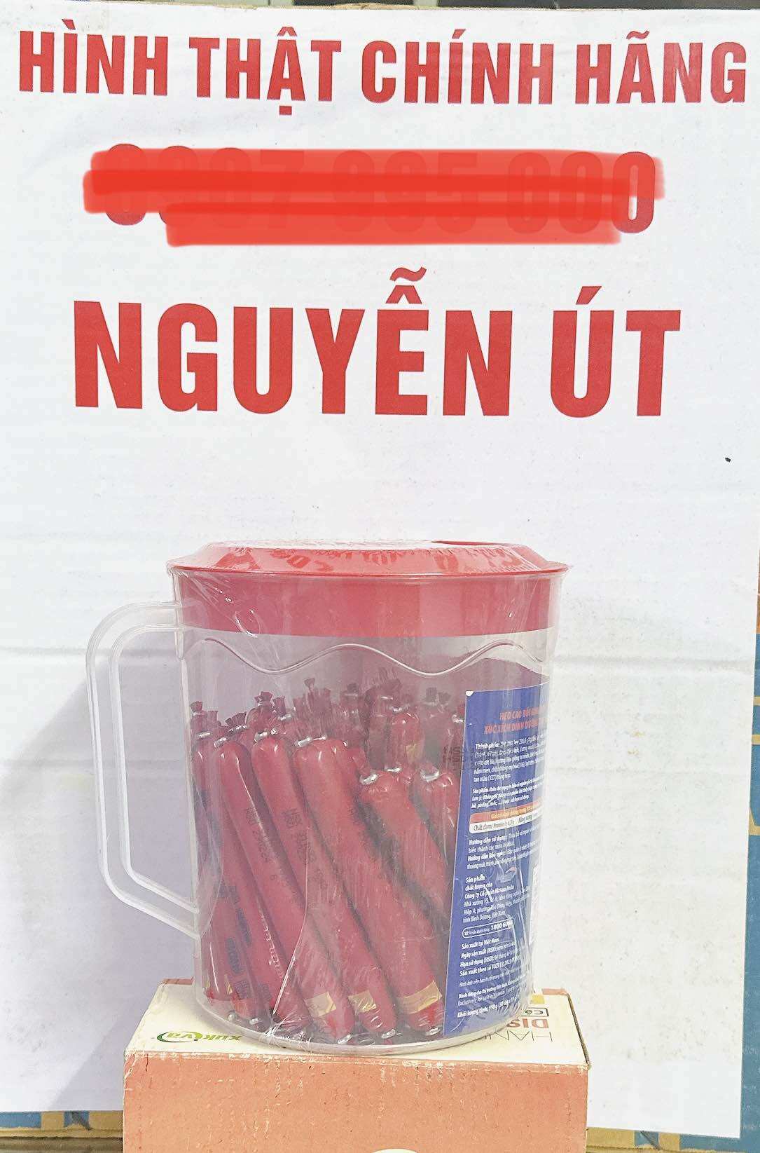Xúc xích bin bon ca 50 cây x 19g