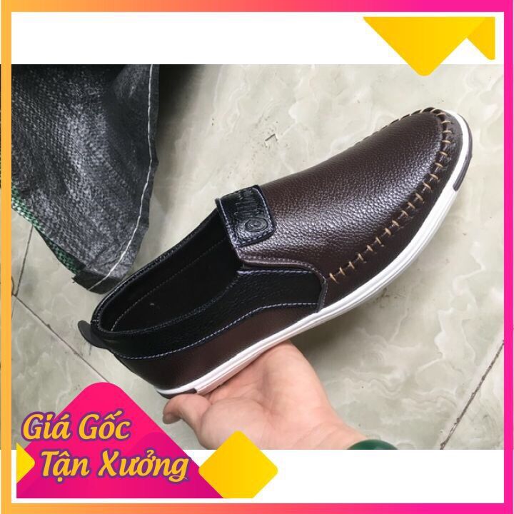Giày lười nam mẫu mới nhất, giá cực rẻ