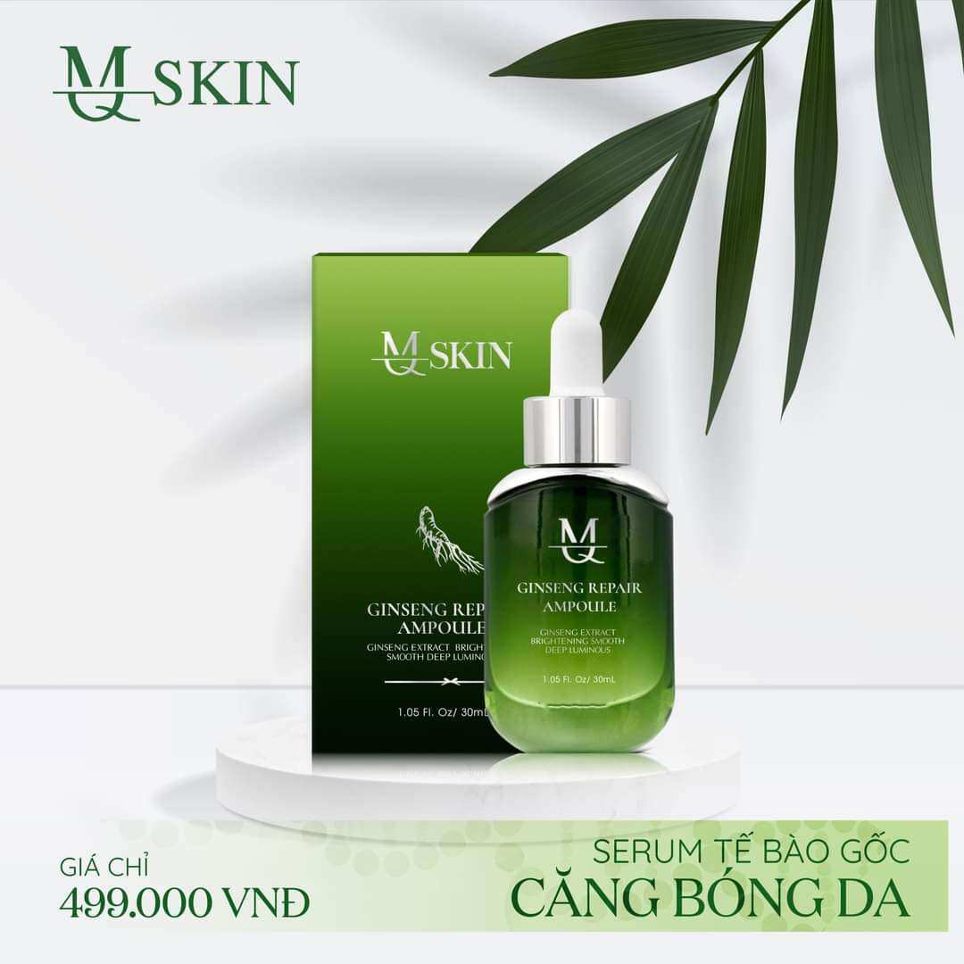 Serum căng bóng nhân sâm MQSKIN 30ml
