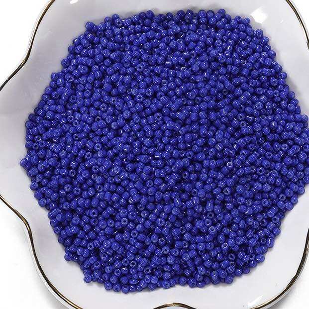 100Gram Hạt 3mm nhiều màu làm phụ kiện trang trí DIY
