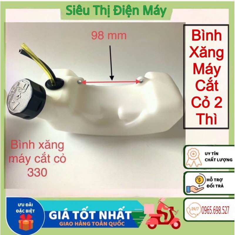 Bình Xăng Máy Cắt Cỏ 2 Thì 260-330-430 [ Hàng Xịn ]