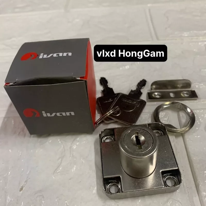 Khoá tủ IVAN đủ size 20mm,30mm - Hàng chính hãng IVAN 100%.
