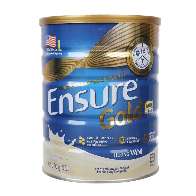 Sữa ensure gold 850g