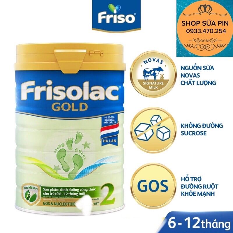 Sữa bột Frisolac gold số 2 380g