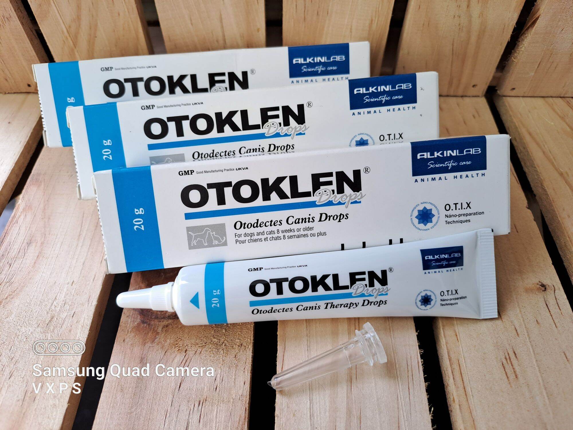 [GIẢM ĐẾN 20% Ở XU] Thuốc trị ve rận tai chó mèo ALKIN OTOKLEN 20g