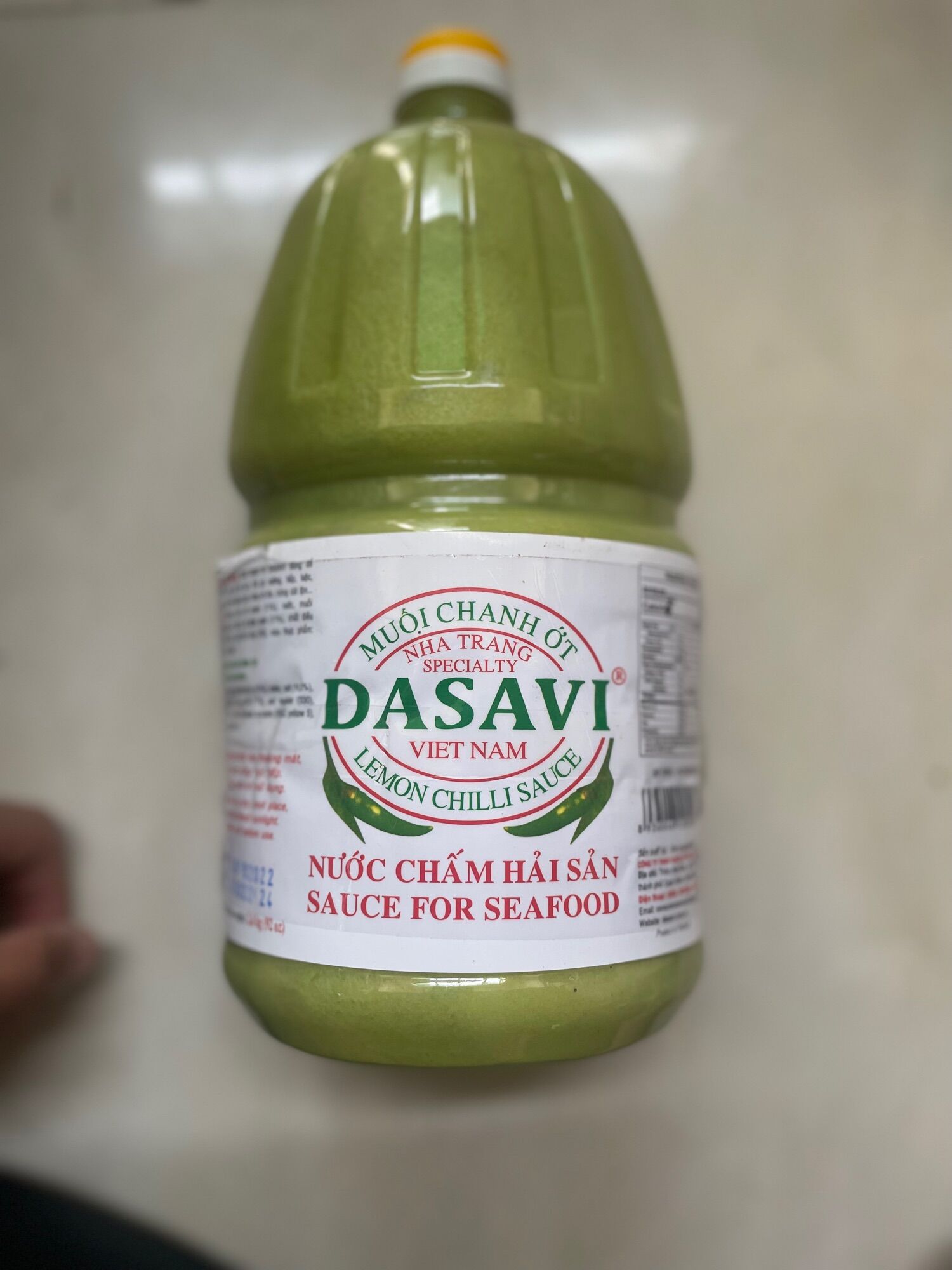 Nước chấm Hải sản 2,6kg- muối chanh ớt Hải sản dasavi