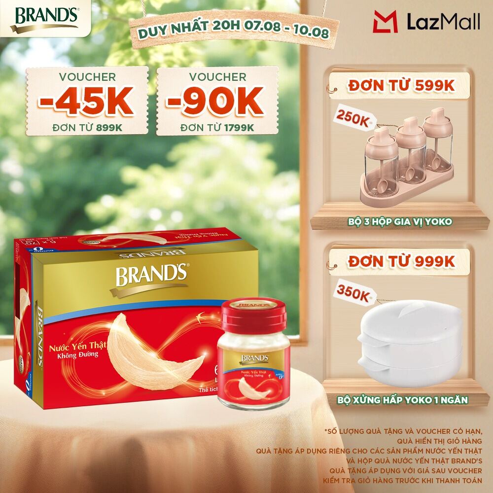 [2-Hour Delivery] Brand's Real Bird's Nest Drink Without Sugar
