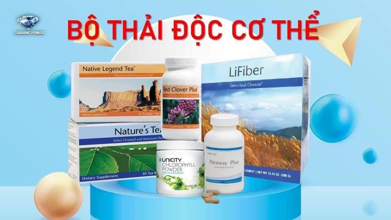 Bộ thải độc toàn diện cơ thể unicity detox 6 sản phẩm - ảnh sản phẩm 1