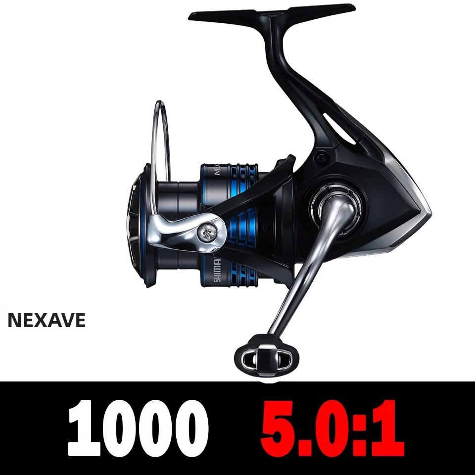 Máy Câu Cá Shimano Nexave Spinning 5.0:1/5.2:1/5.8:1/6.2:1 3+1BB 1000-C5000HG AR-C Spool Dành Cho Nư
