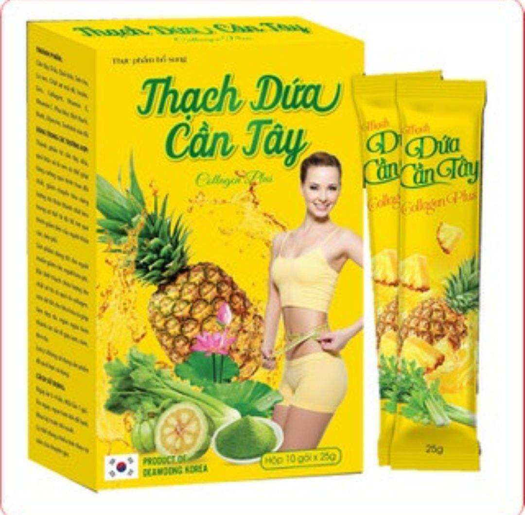 Thạch Dứa Cần Tây Collagen Plus _ Hỗ Trợ Giảm Cân Hiệu Quả