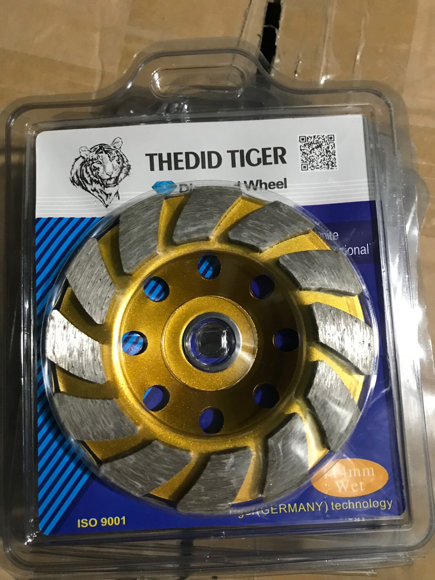 Chén mài bê tông - đĩa mài gạch đá , đá hoa cương hiệu thedid tiger