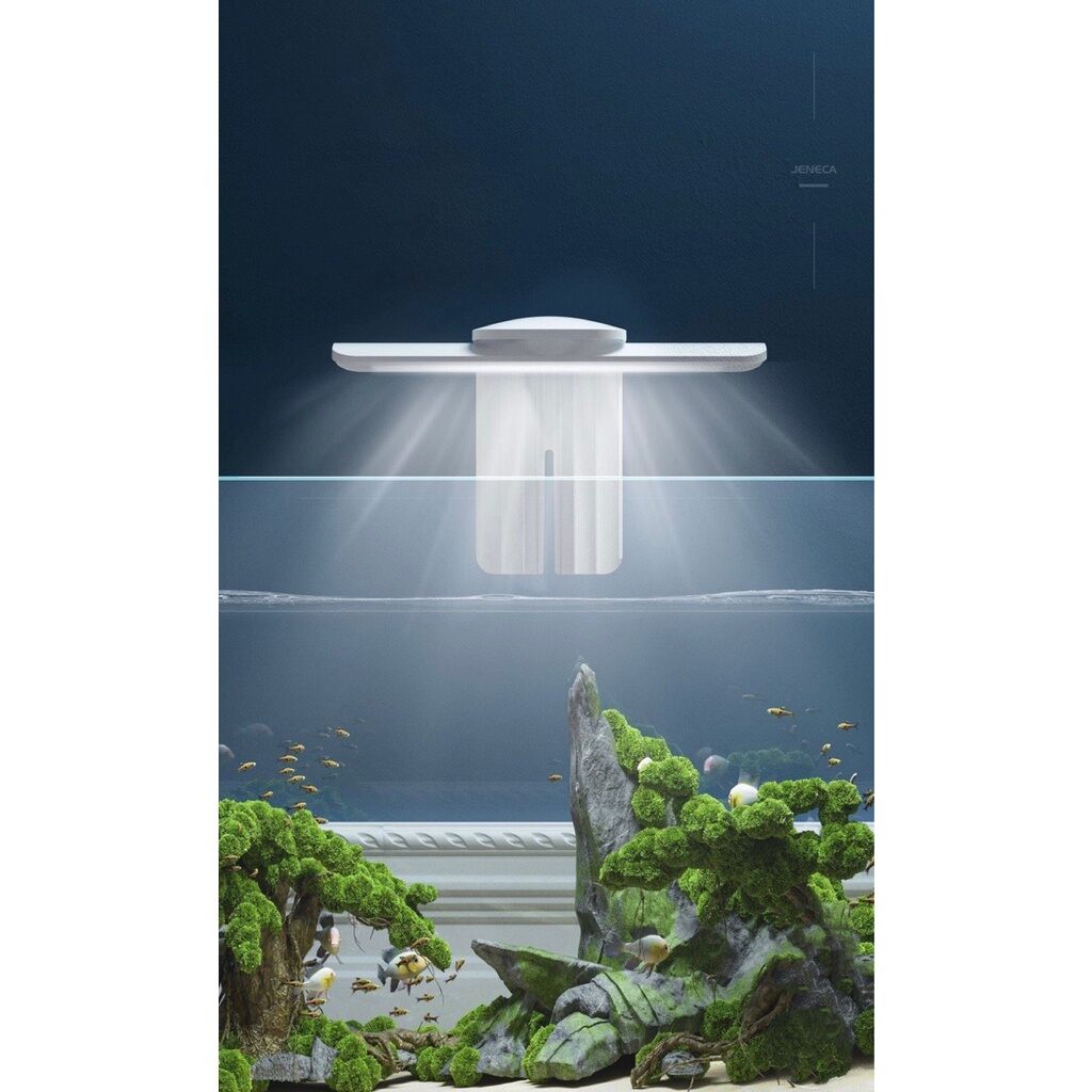 Đèn led kẹp xoay jeneca cho hồ cá