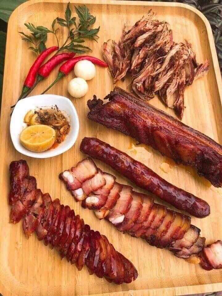 Ba chỉ gác bếp (ba chỉ Hun Khói )