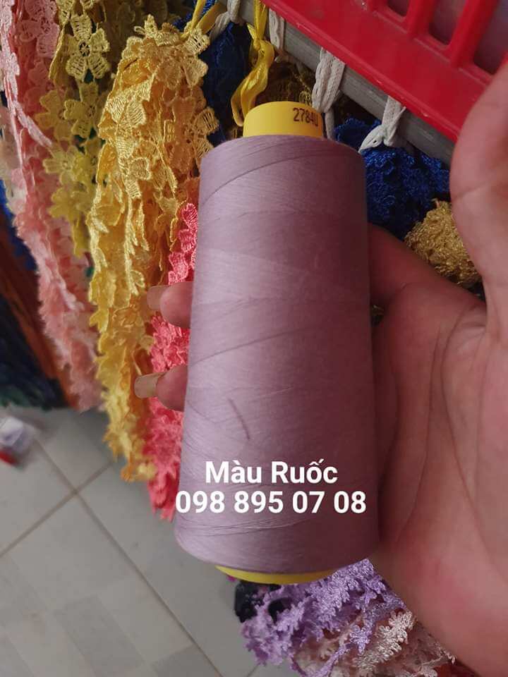 CHỈ MAY QUẦN ÁO CUỘN 3000M (sợi nhỏ dai, chắc)