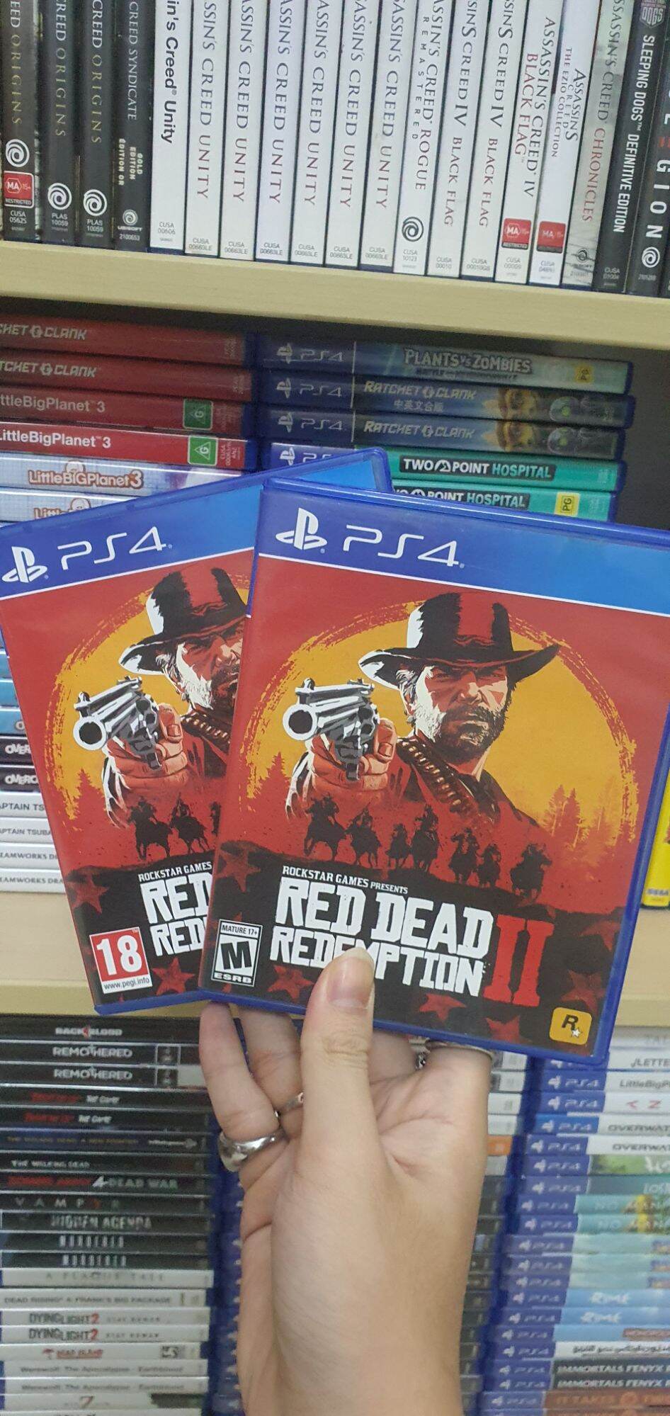 Đĩa ps4 red dead 2
